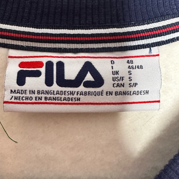 NWT - Fila crew next sweatshirt. Men’s size Small - Picture 6 of 9